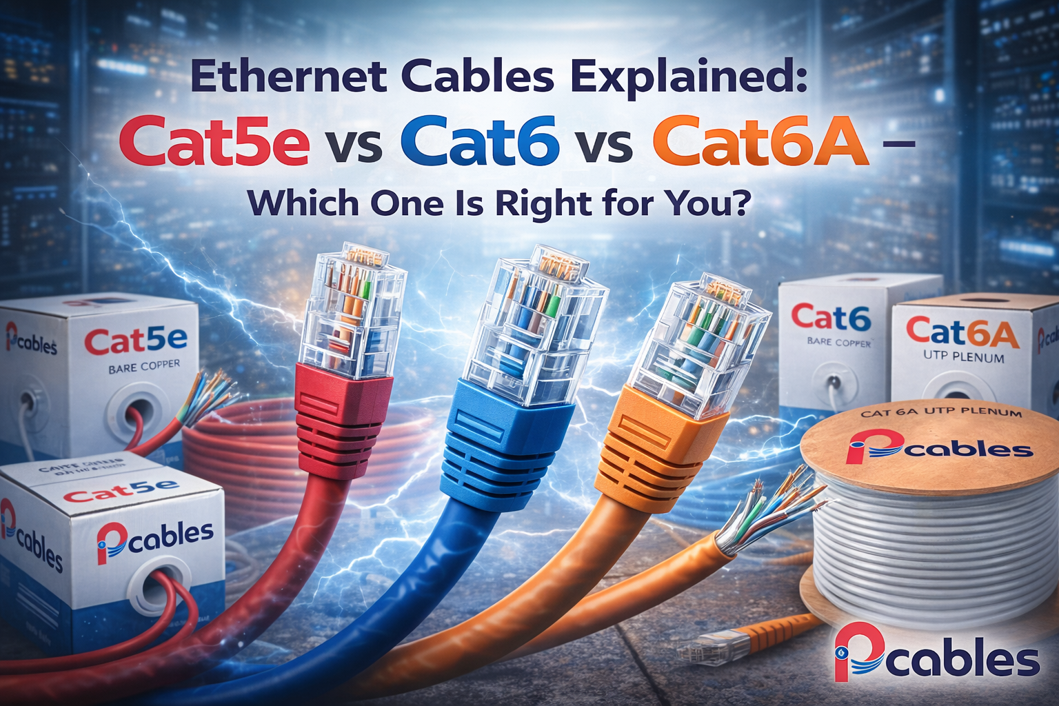 Ethernet Cables Explained: Cat5e vs Cat6 vs Cat6A – Which One Is Right for You? IP CABLES