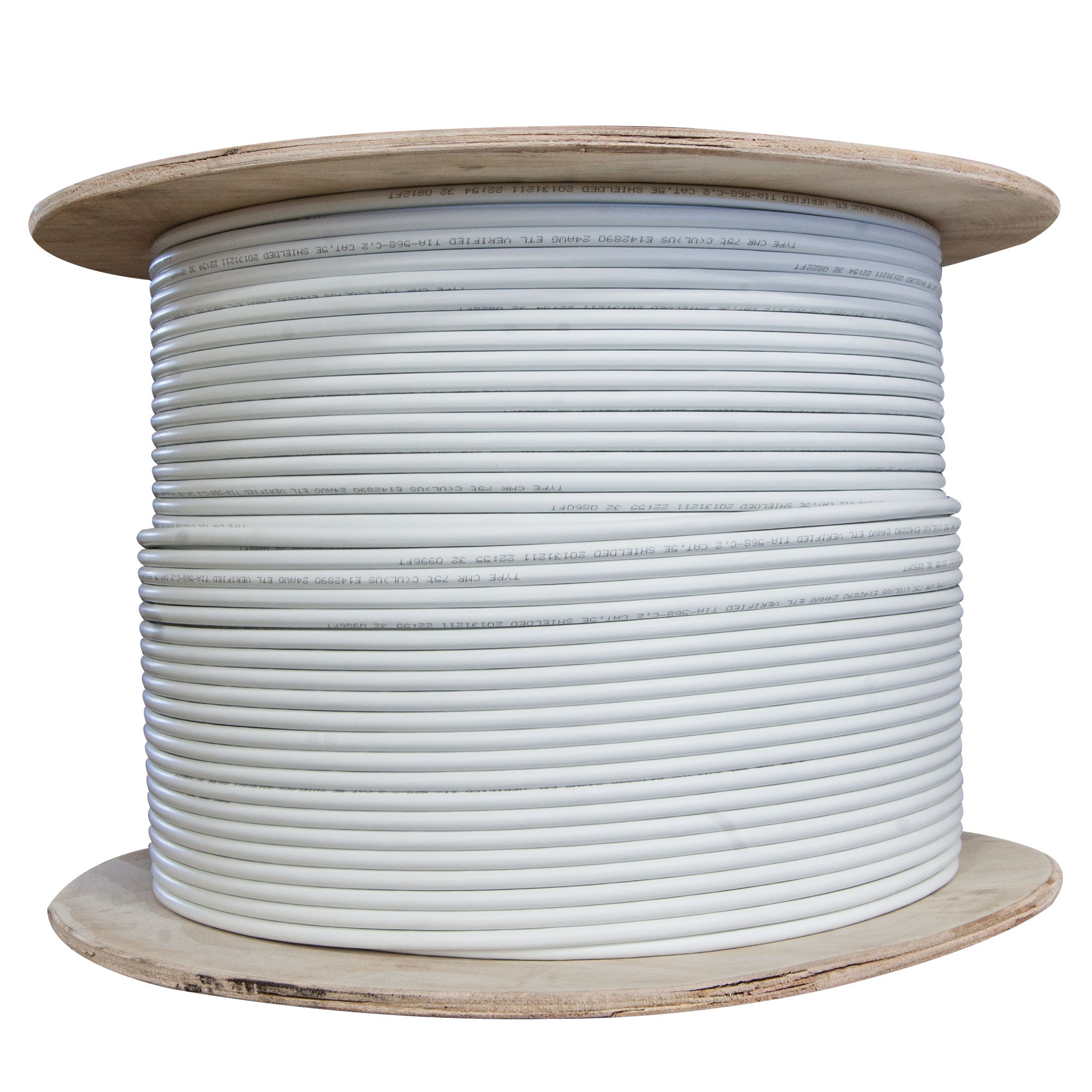 Cat5e Riser Shielded Twisted Pair Solid Copper Cable 1000Ft IP CABLES