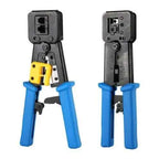 RJ45 Crimp Tool Pass Through Cat5 Cat5e Cat6 Crimping Tool.