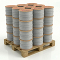 Pallet of 36 Boxes Cat6A Plenum Cable 1000FT UTP Solid Copper