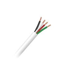 18/4 Security Cable – CL2 Unshielded, Stranded Bare Copper Conductor, 500ft IP CABLES
