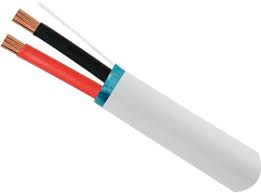 18/2 Shielded Plenum Cable – 500ft, CL3P CMP Rated, Stranded Bare Copper, White Pull Box.