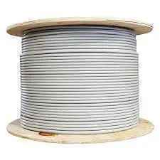 Cat6 Plenum Rated Cable Shielded F/UTP Solid Bare Copper 1000 Ft.